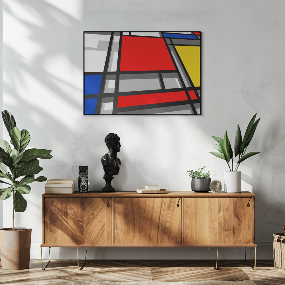 Plakat - Abstract 90s 4