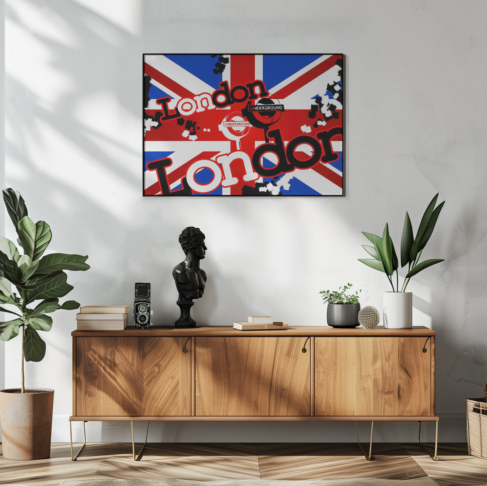 Plakat - London Collage 22