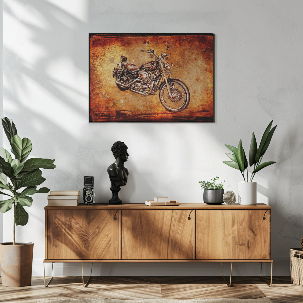 Poster - Motorbike vintage