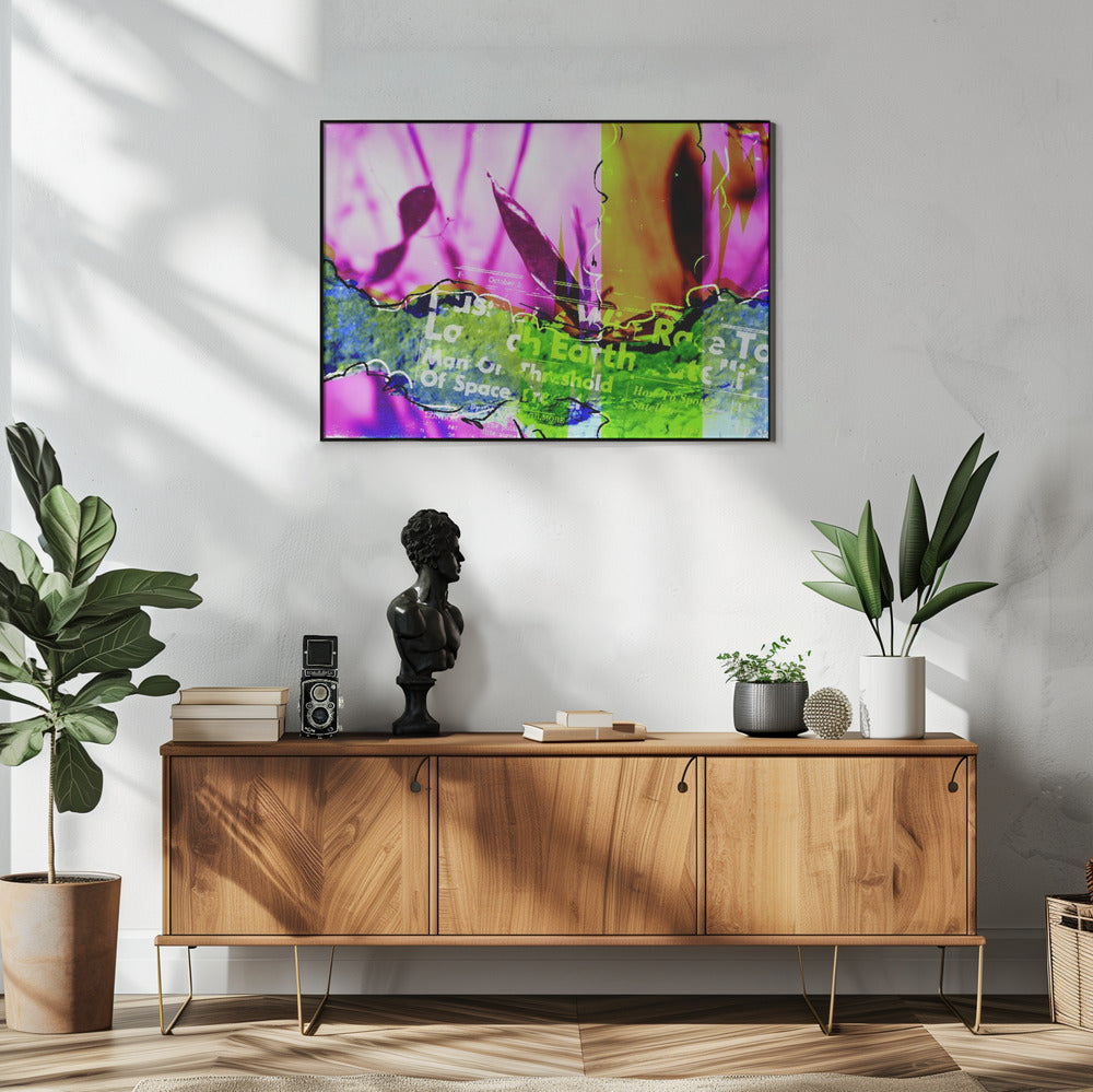 Plakat - Collage Plants Earth