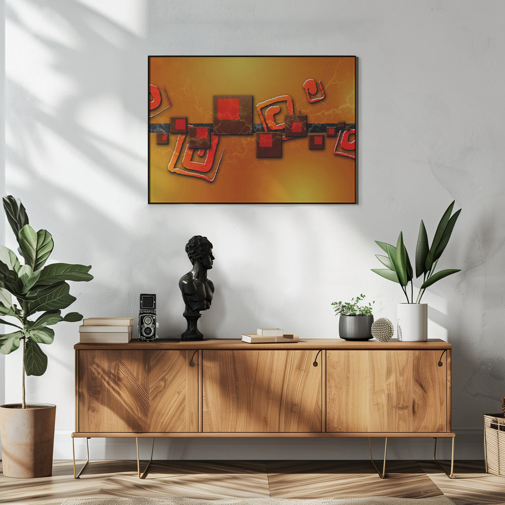 Plakat - Warm Abstracts 109