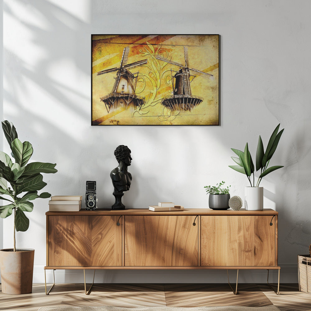 Plakat - Sepia Illustration 20