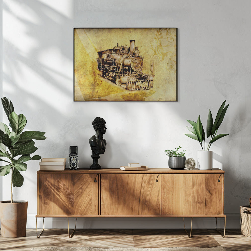 Plakat - Sepia Illustration 24