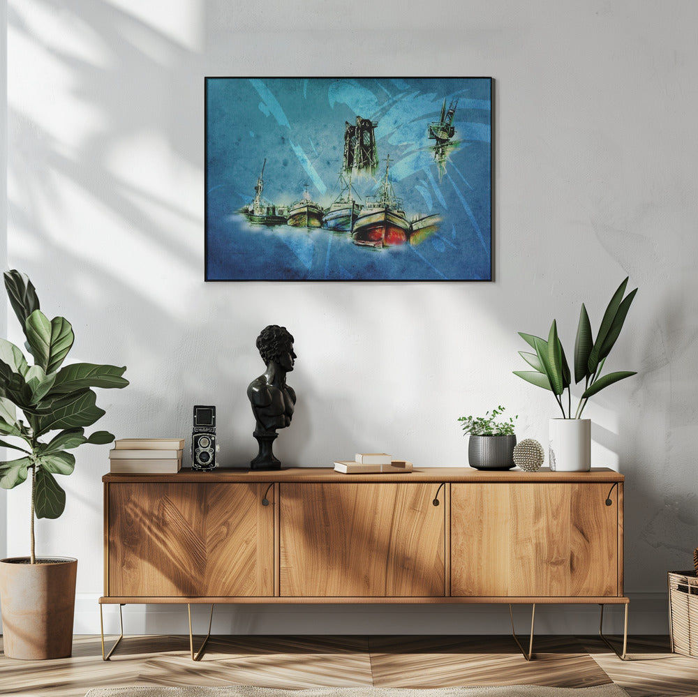 Plakat - Sepia Illustration 44