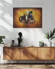 Poster - Sepia Illustration 53