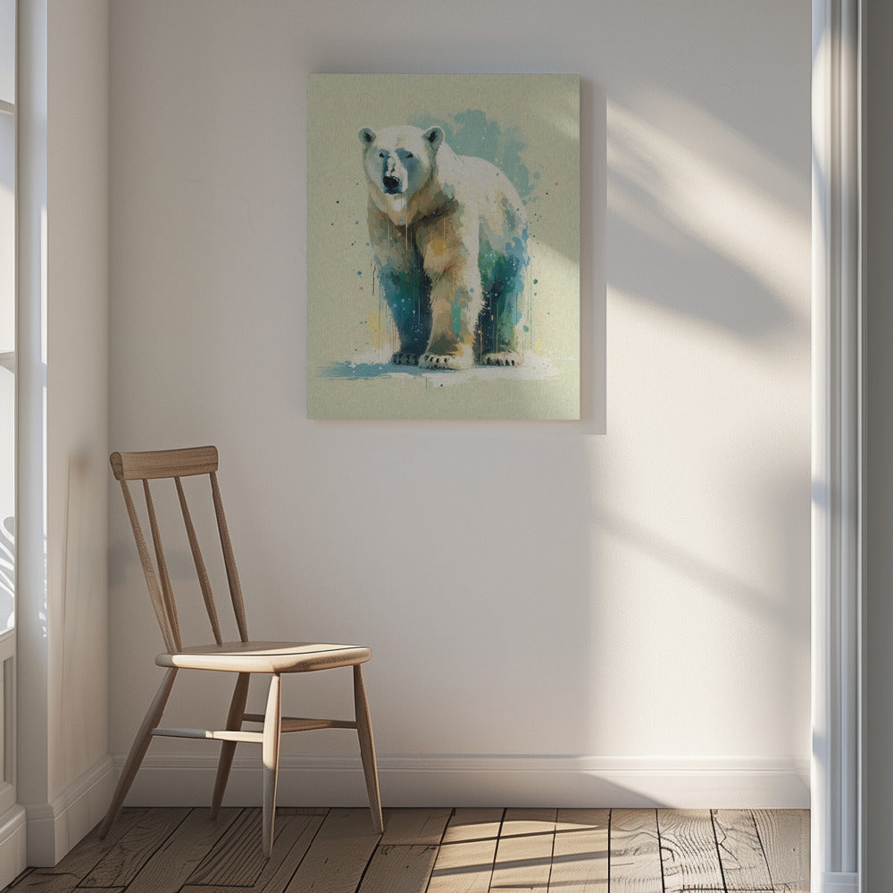 Canvas - Polar bear