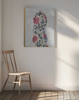 Canvas - Rose chrame