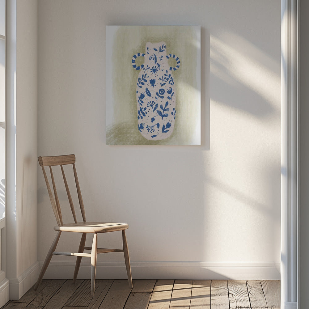 Canvas - FLORAL VASE