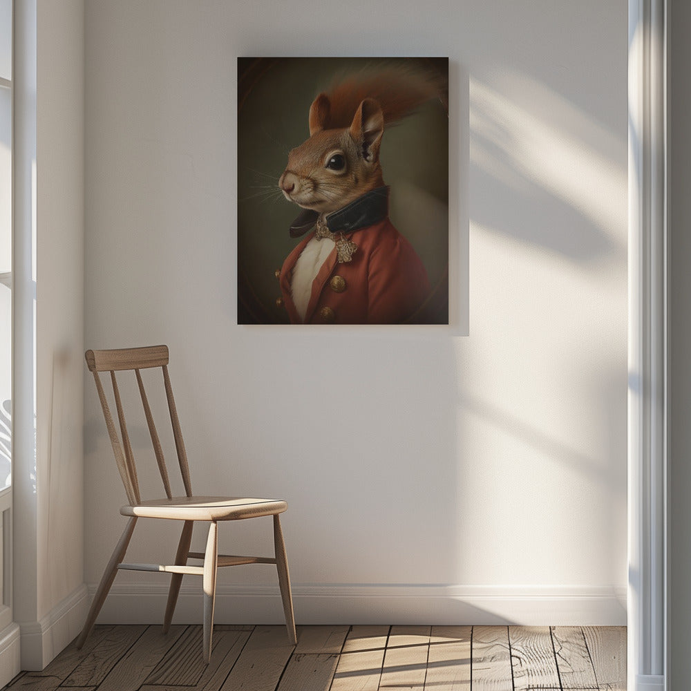 Canvas - Squirrel Portrait