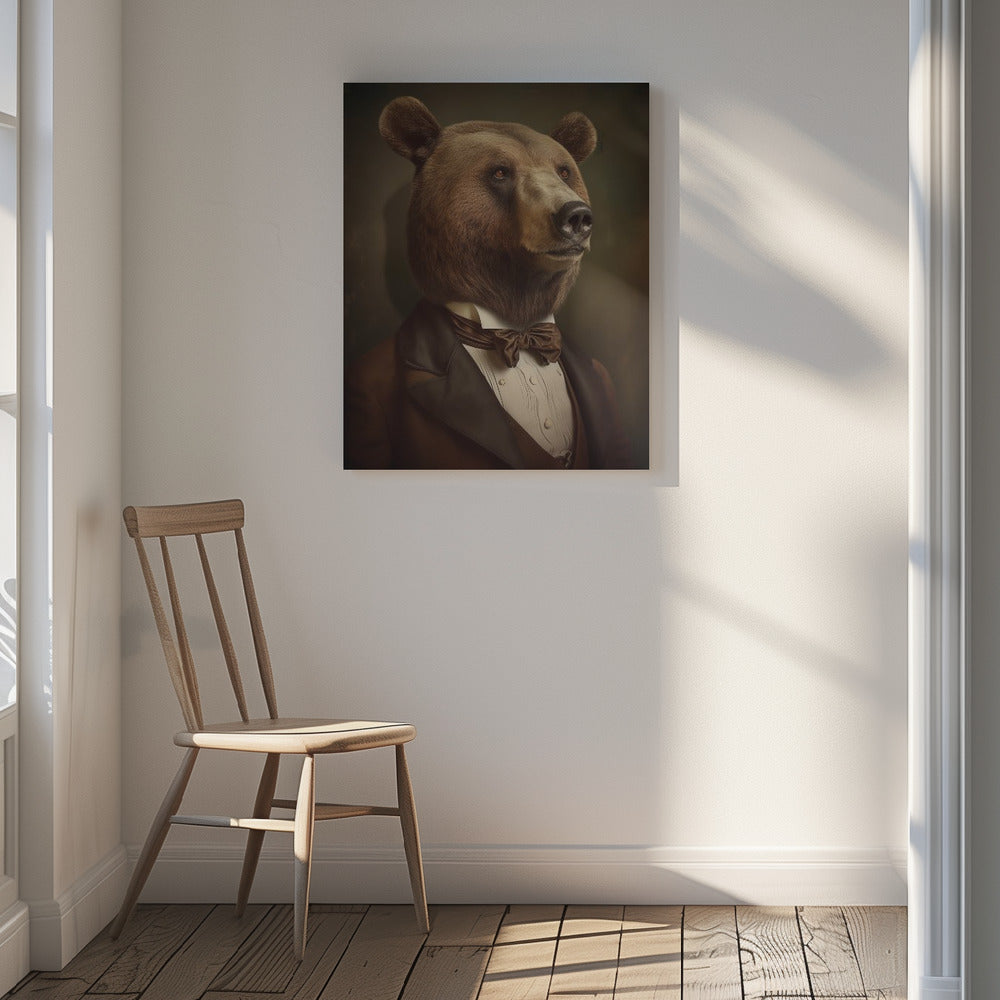 Canvas - Bear Portrait