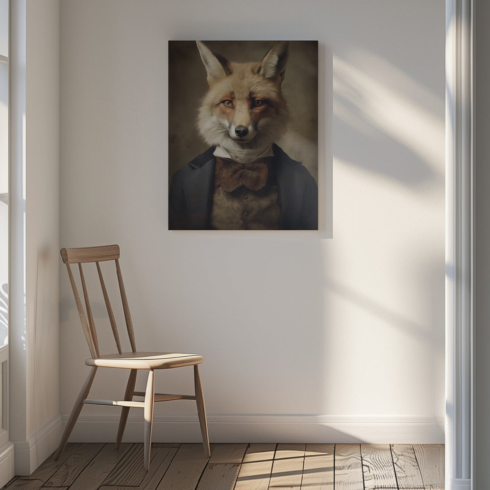 Canvas - Fox Portrait