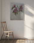Canvas - Elegant Purple Blossoms