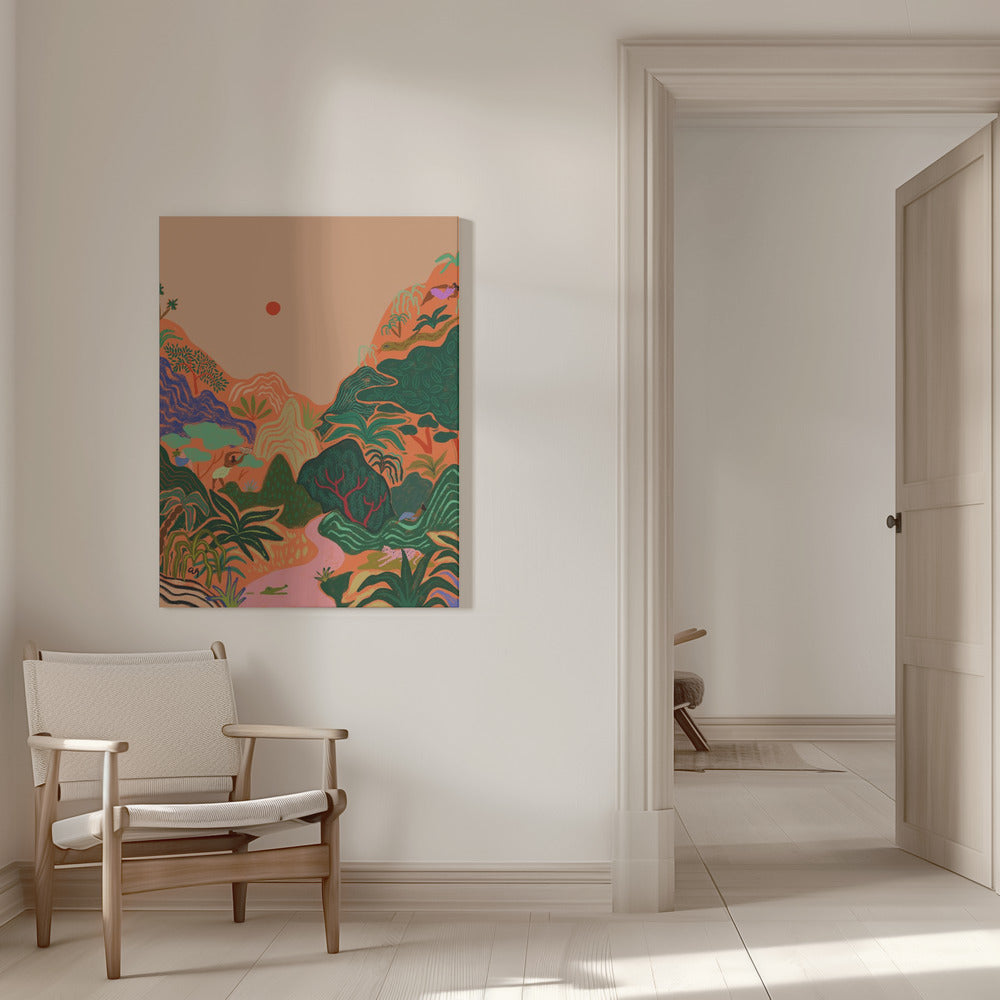 Canvas - Hidden Paradise No2 - Admen.dk