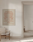 Canvas - Vessel Collection : Blossom (LineArt) - Admen.dk