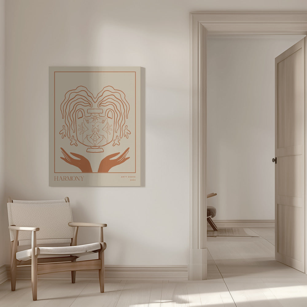 Canvas - Vessel Collection : Harmony (LineArt) - Admen.dk
