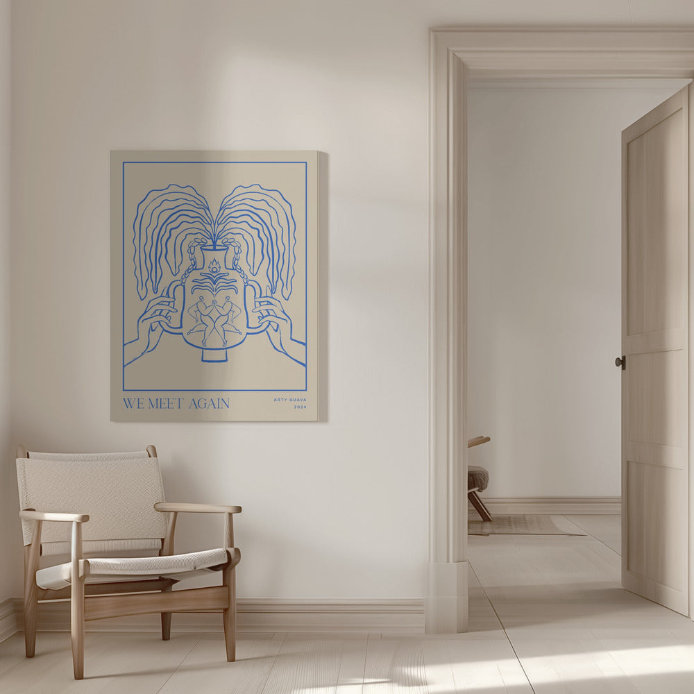 Canvas - Vessel Collection : We Meet Again (LineArt) - Admen.dk