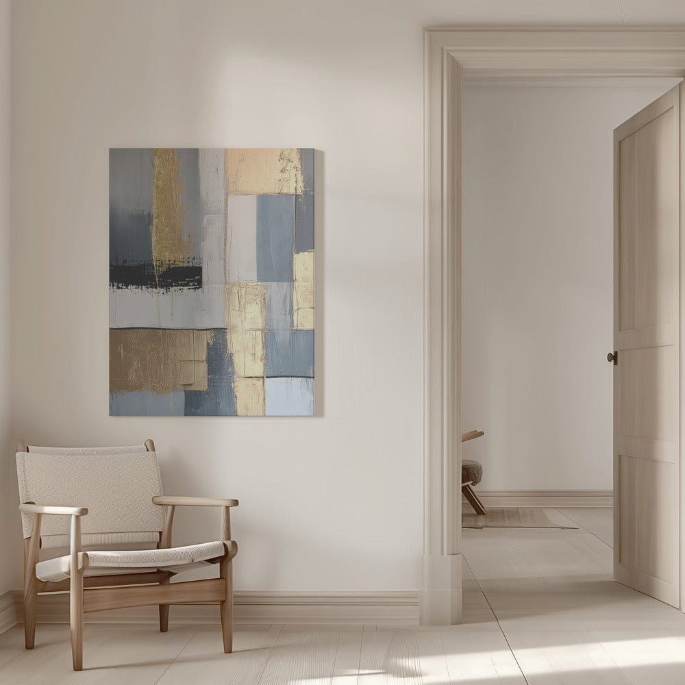 Canvas - Golden Greys 1 - Admen.dk