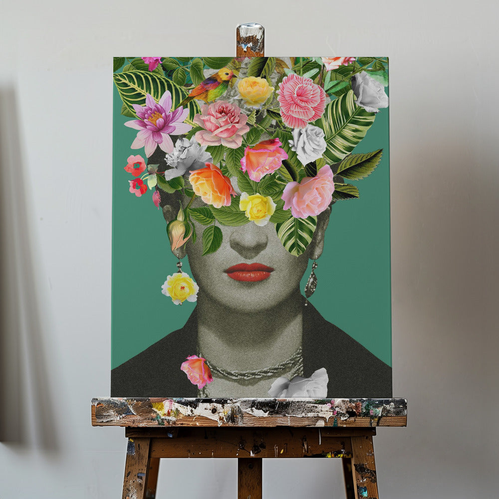 Canvas - Floral Frida - Admen.dk