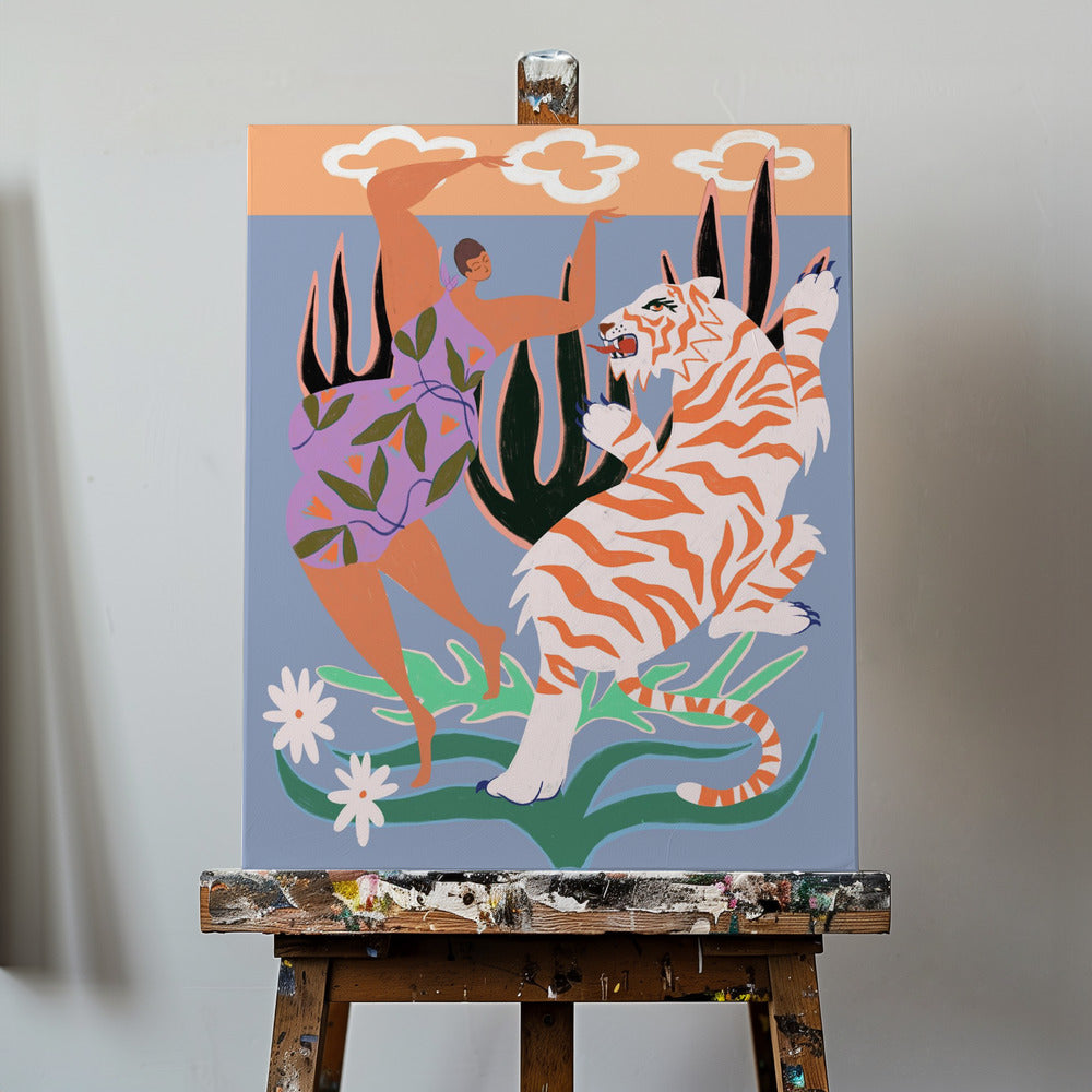 Canvas - Hello Tiger - Admen.dk