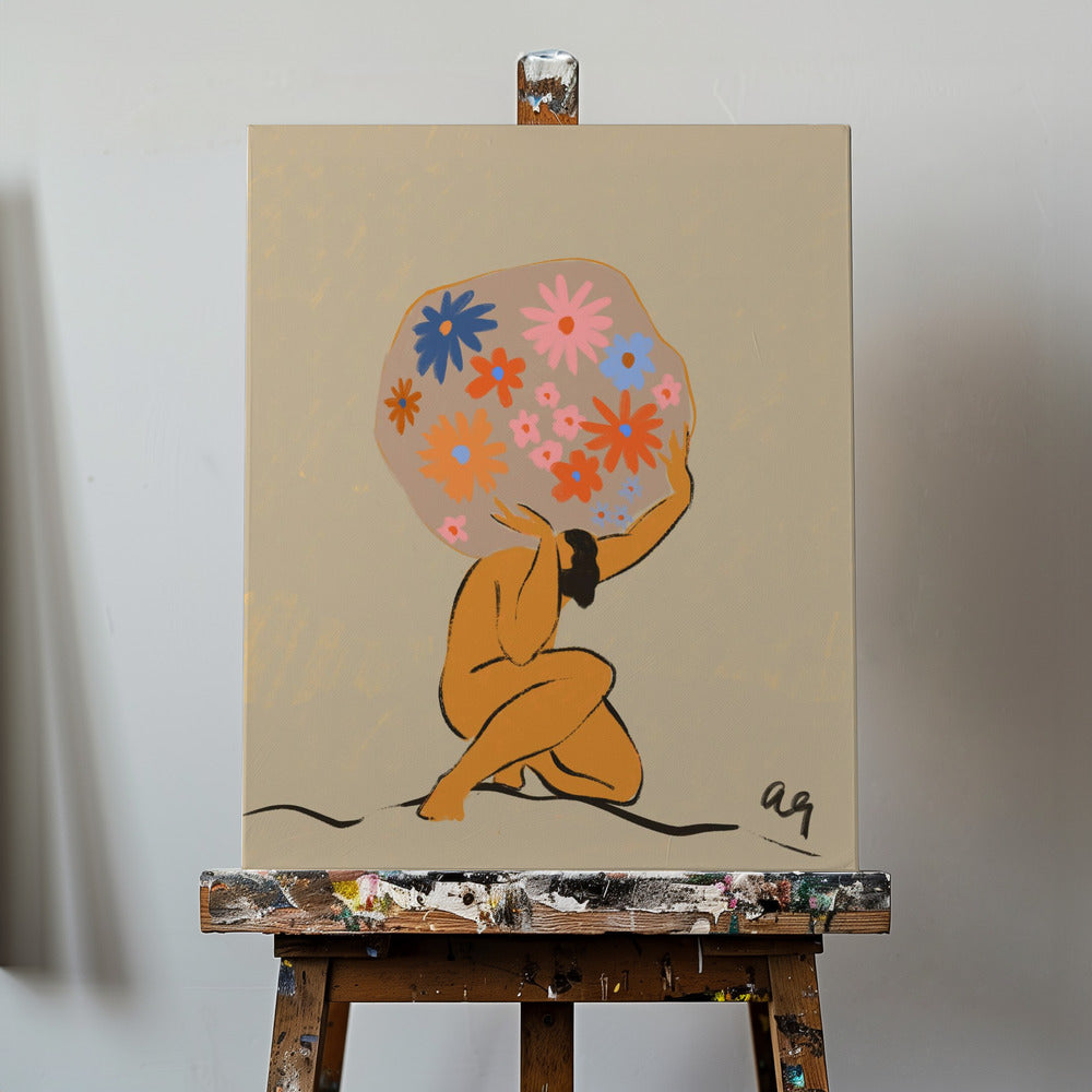Canvas - World On Her Shoulders - Admen.dk