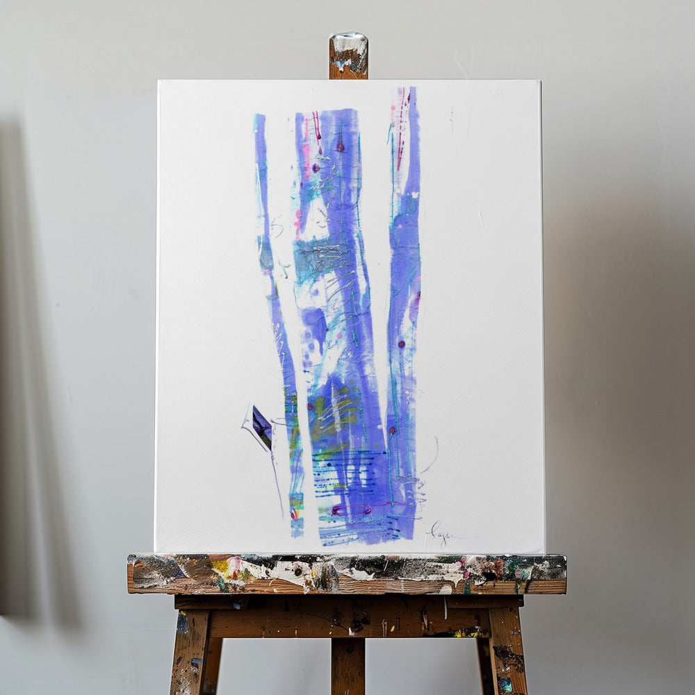 Canvas - Sparkling in the light blue