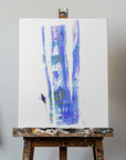 Canvas - Sparkling in the light blue