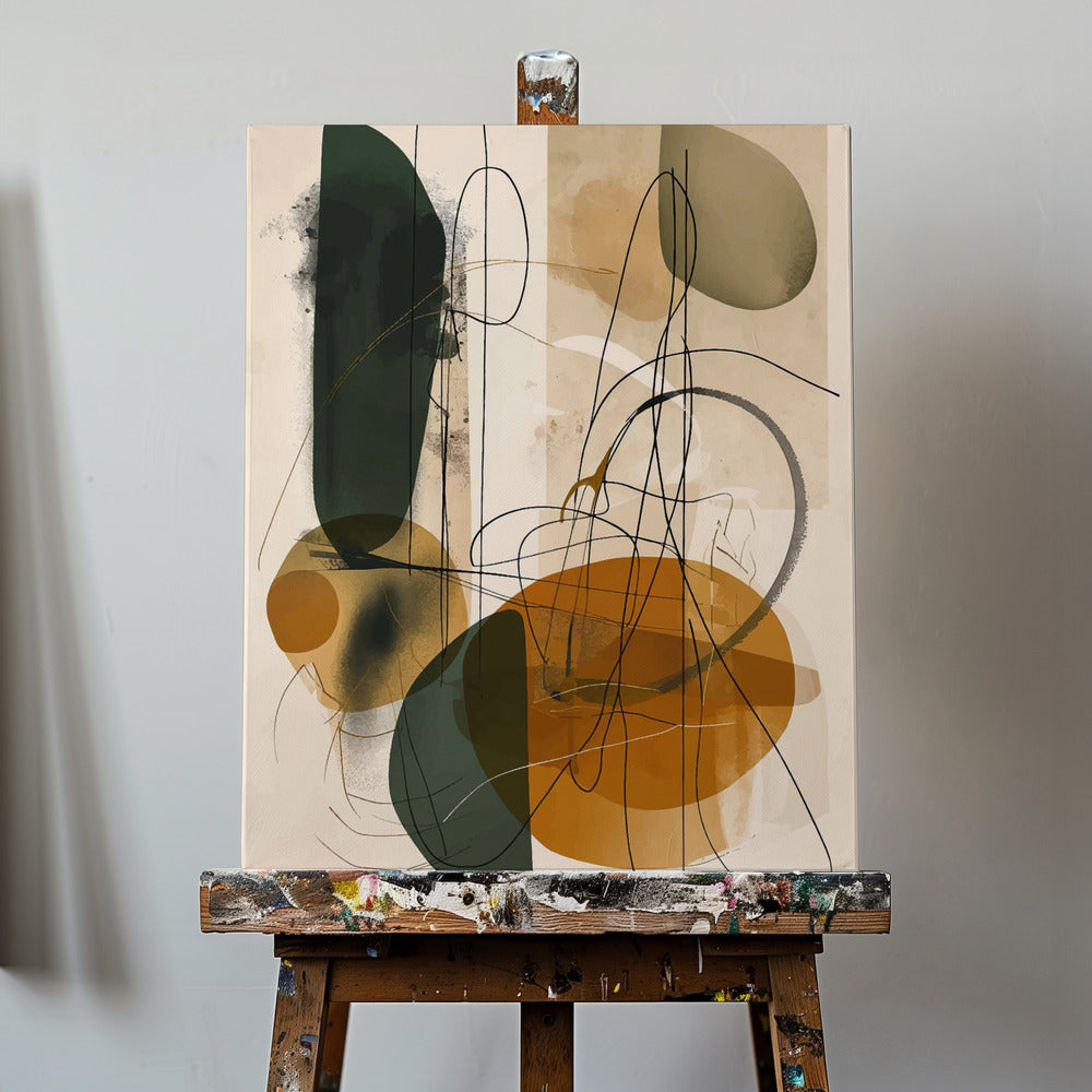 Canvas - Abstract Beige No 1