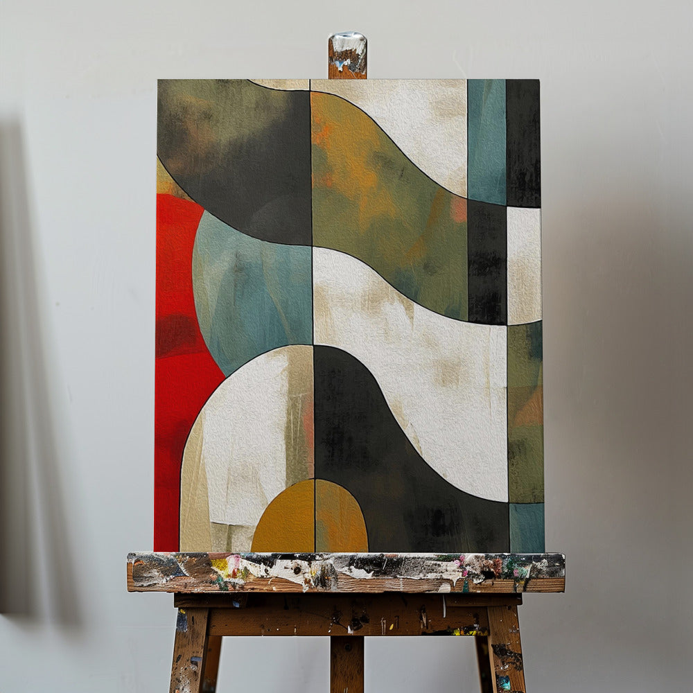 Canvas - Abstract Fields No 1