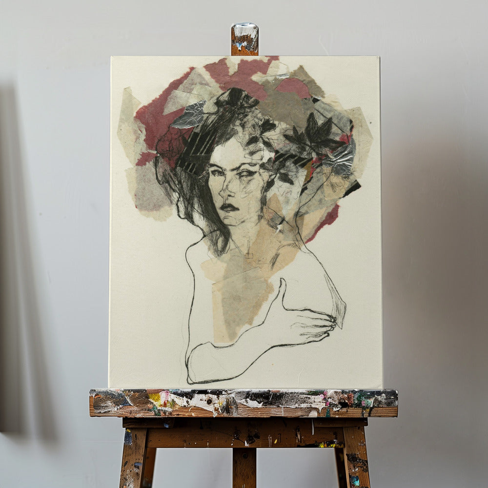 Canvas - Hommage à Frida  III - Admen.dk