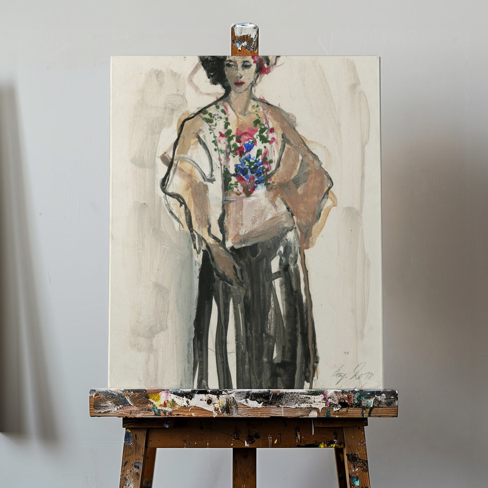 Canvas - Hommage à Frida  XVII - Admen.dk