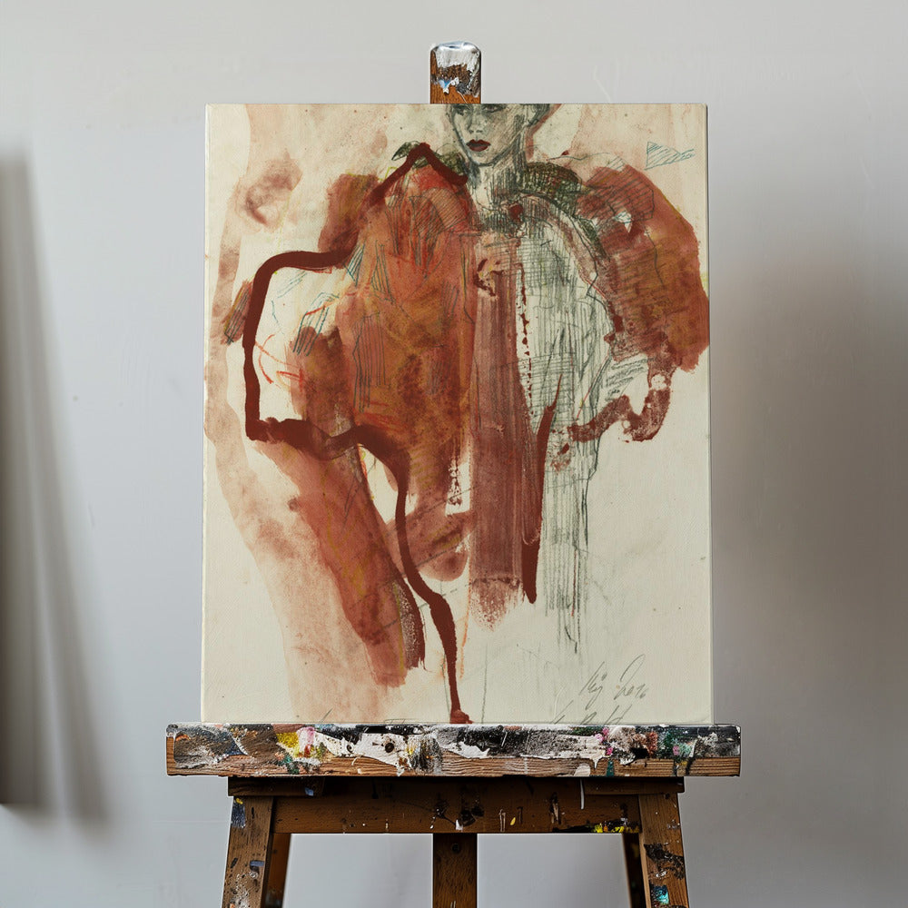 Canvas - Hommage à Toulouse-Lautrec XXXVI - Admen.dk