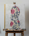 Canvas - Rose chrame