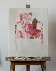 Canvas - Petals and Velvet I