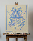 Canvas - Vessel Collection : Growth (LineArt) - Admen.dk