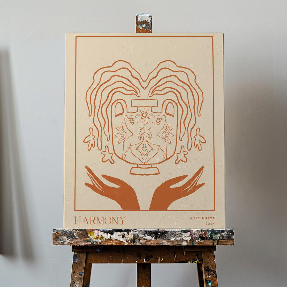 Canvas - Vessel Collection : Harmony (LineArt) - Admen.dk