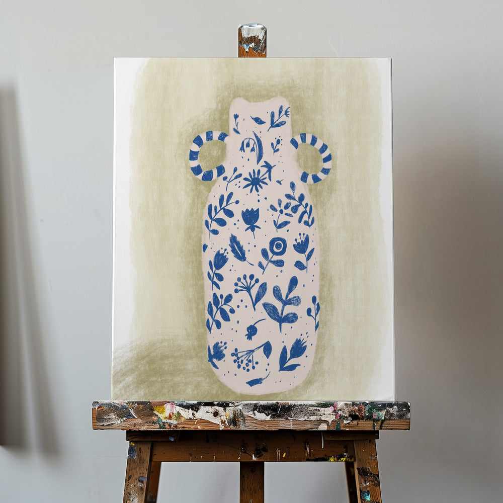 Canvas - FLORAL VASE