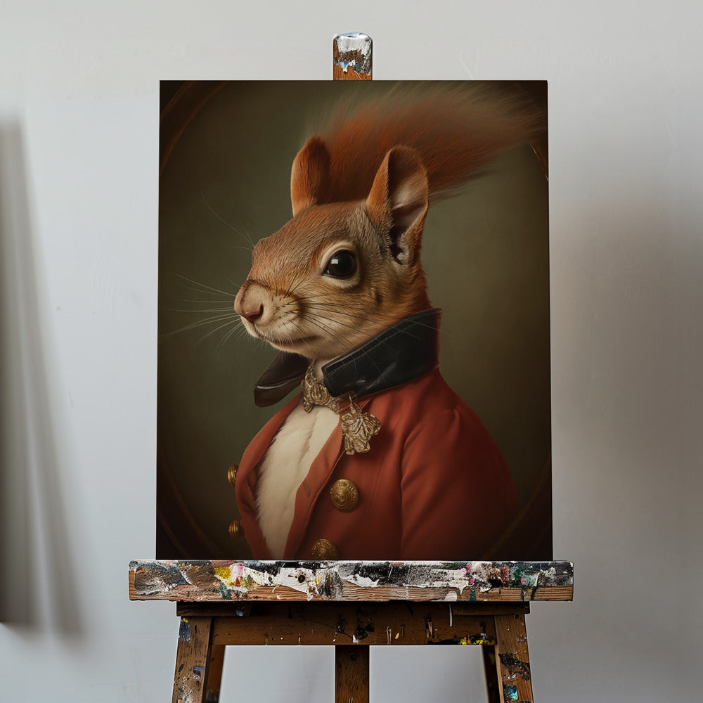 Canvas - Squirrel Portrait