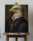Canvas - Bald Eagle Portrait