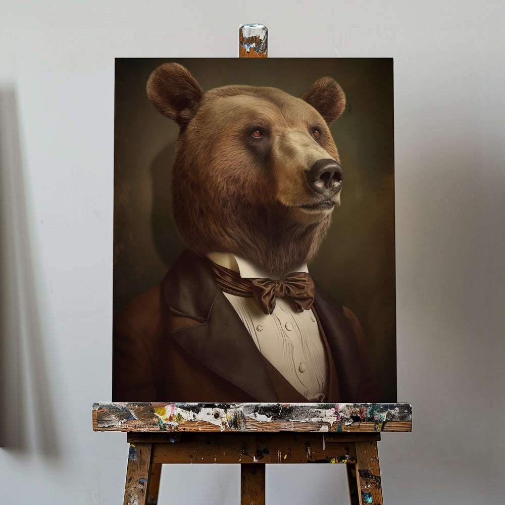 Canvas - Bear Portrait