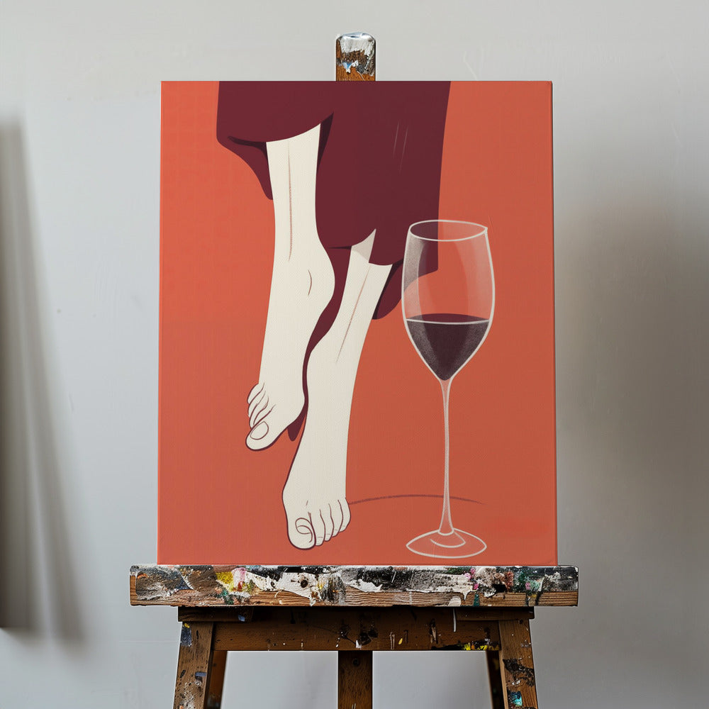 Canvas - Wine and Dancing