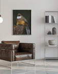 Plakat - White-throated laughingthrush