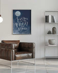Plakat - Moon Love Quote