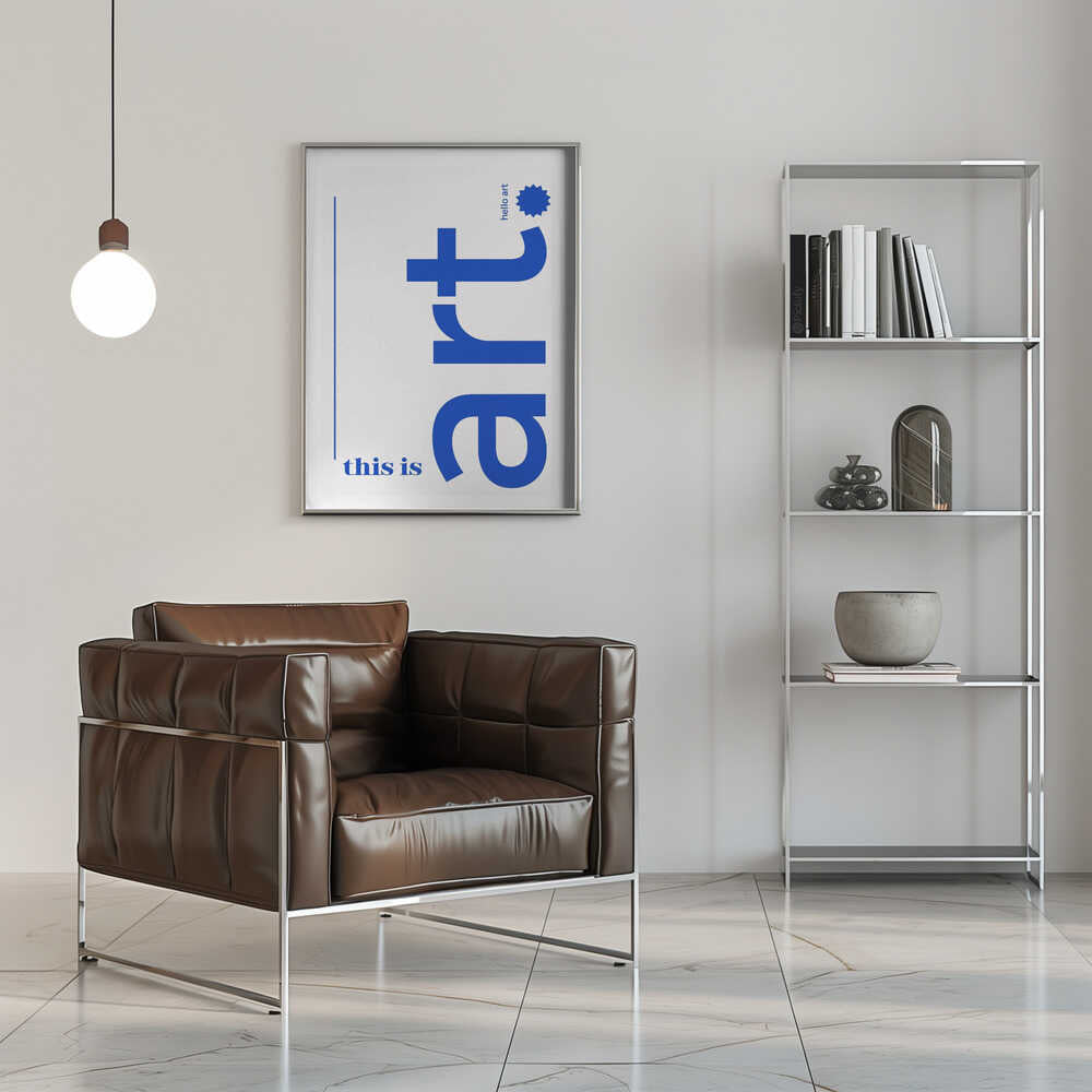Plakat - Hello Bold Typography