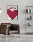 Plakat - Heart&