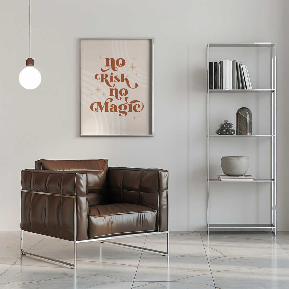 Plakat - Inspirational No Risk Magic