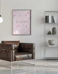 Plakat - Carb Club Pink Geometry