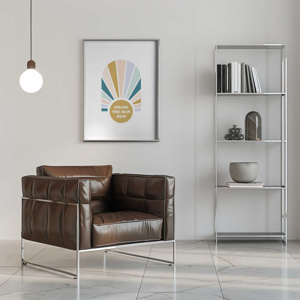 Plakat - Pastel Sun Quote