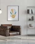Plakat - Pastel Sun Quote