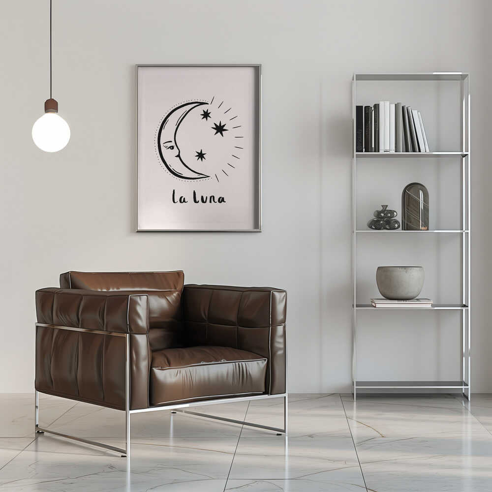 Plakat - La Luna Crescent Moon