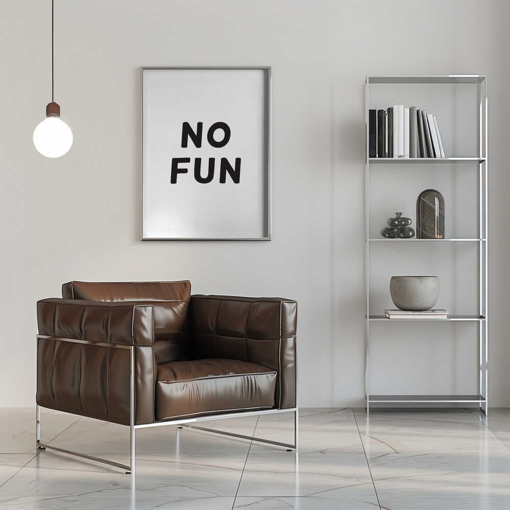 Plakat - No Fun Statement